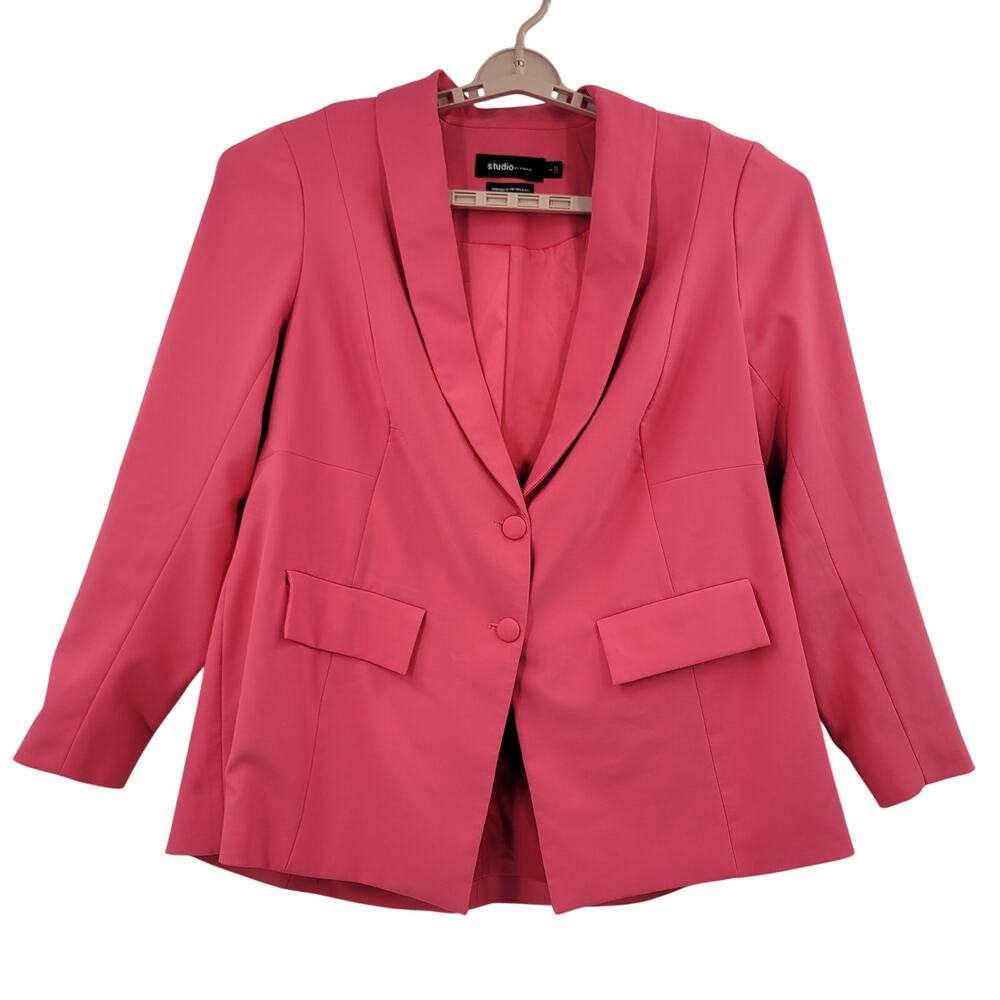 Studio By Torrid Ambition is the new black pink blazer size 1